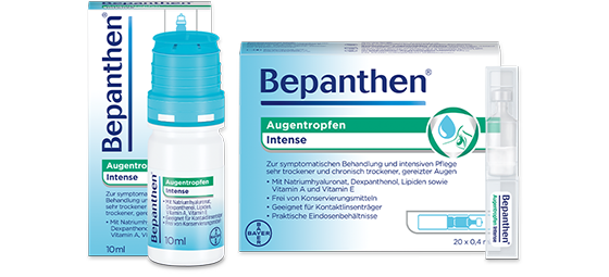 Produktabbildung Bepanthen® Augentropfen Intense