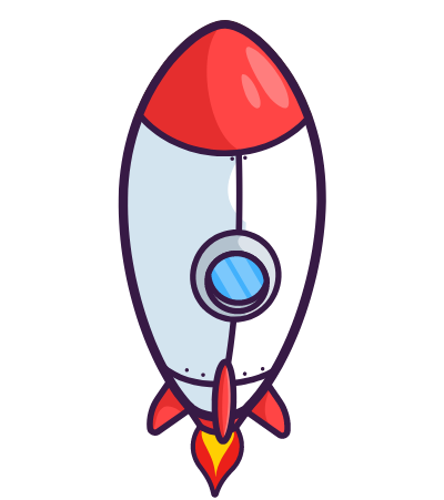 Illustration Rakete