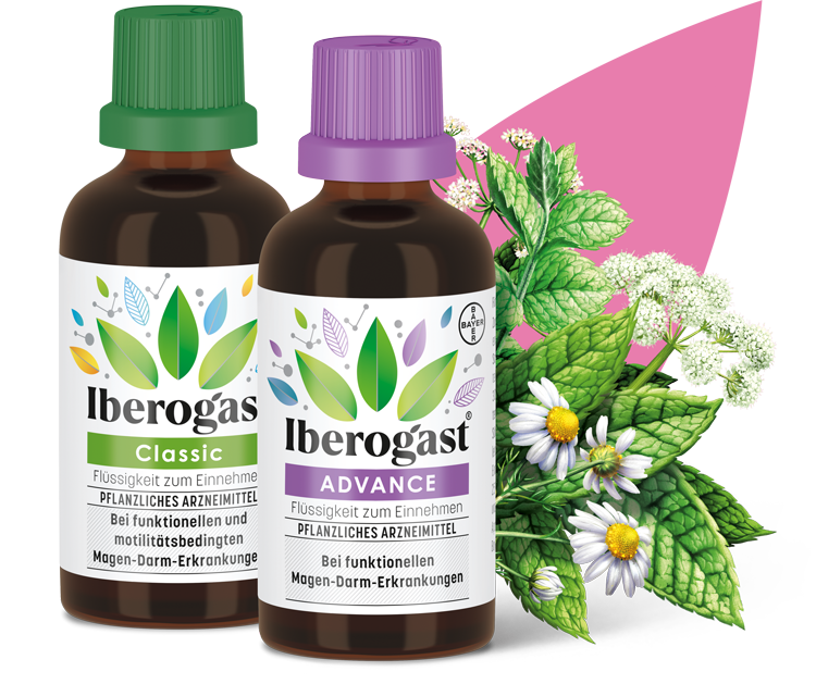 Iberogast® Classic und ADVANCE Flaschen