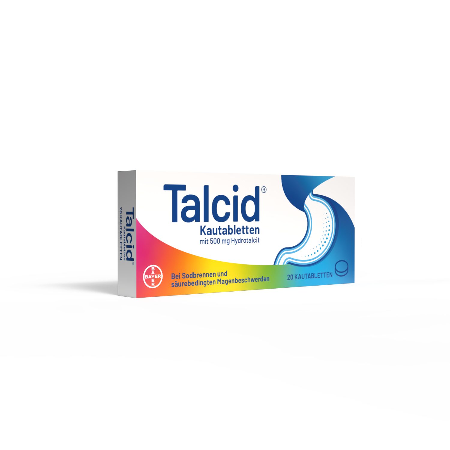 Talcid Kautabletten Packung